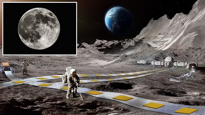 В NASA собираются построить лунную железную дорогу