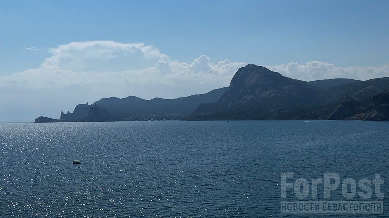 В Крыму на температуру воды повлияло морское течение