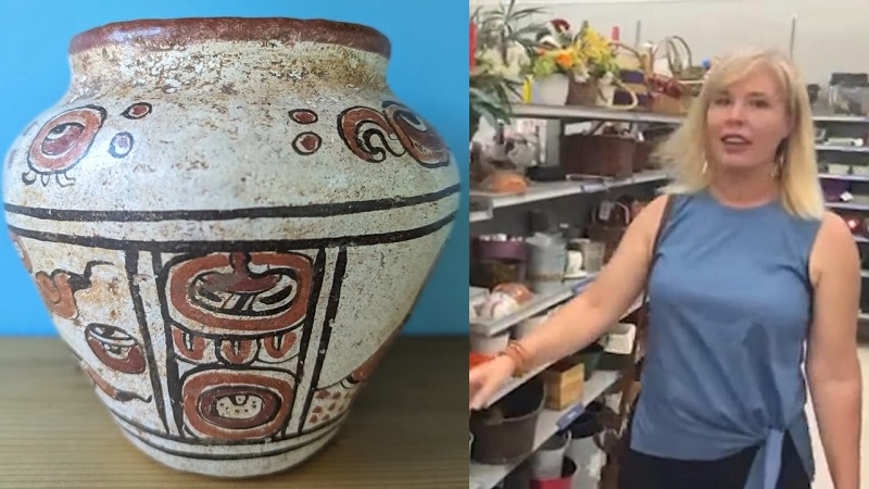 Женщина случайно купила на барахолке артефакт исчезнувшей цивилизации