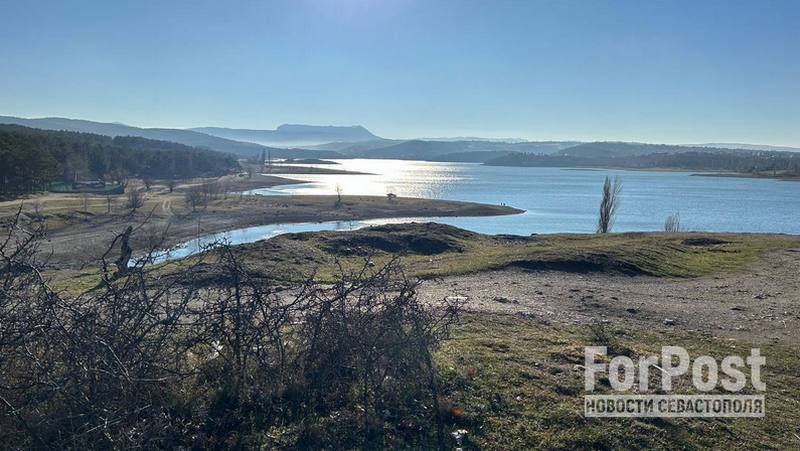 Снег и дожди немного наполнили водохранилища Крыма