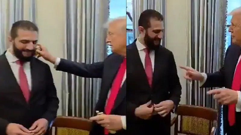 Трамп обрызгал президента Сирии одеколоном и спрашивал, сколько у того жён