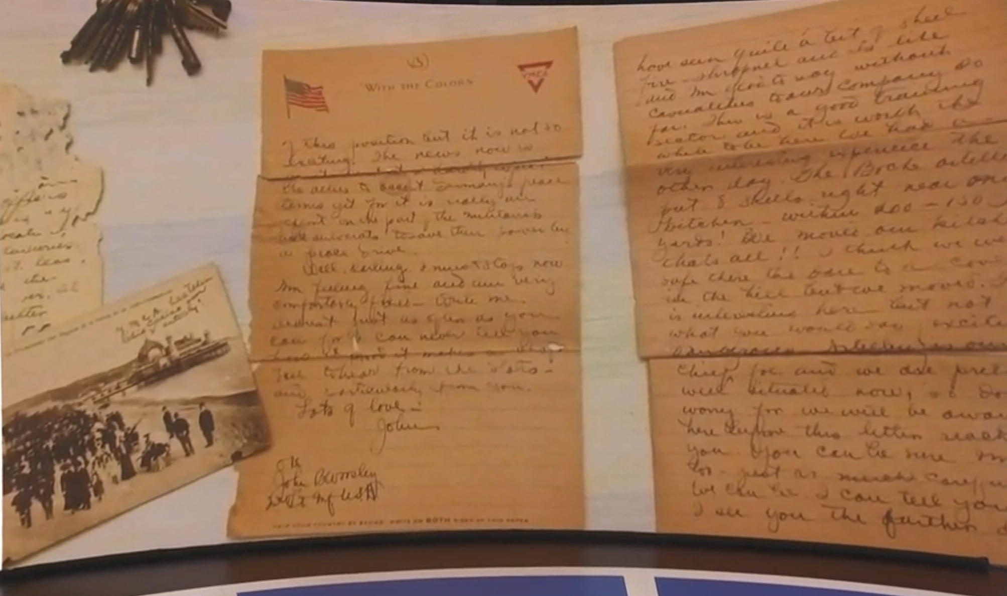 История любви столетней давности всплыла во время ремонта