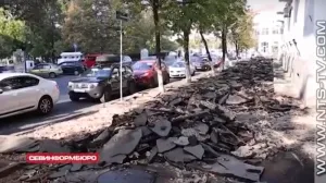 Ремонтные работы в центре Севастополя продлятся до конца года