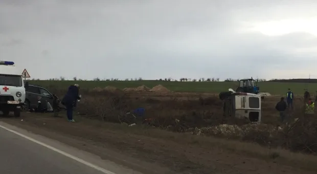 В Крыму на трассе Симферополь – Феодосия погибли два человека 