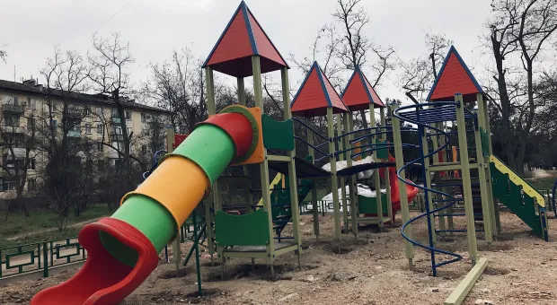 Новую детскую площадку в Севастополе ждет жесткая экспертиза родителей 