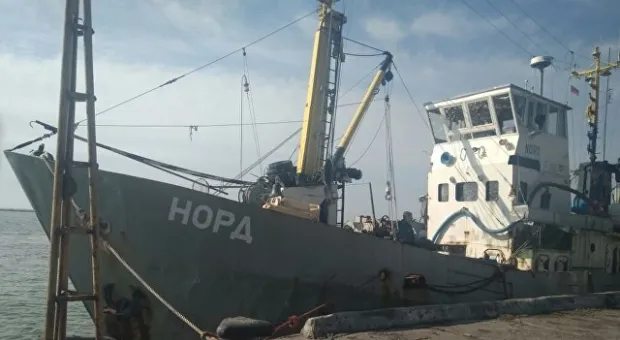 Экипаж захваченного на Украине судна "Норд" отпустили на свободу 