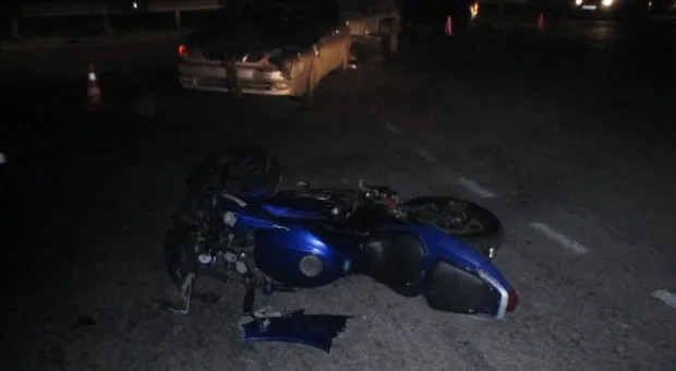 Под Севастополем ночью разбился мотоциклист