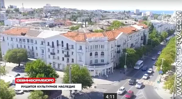 В Севастополе разрушаются дома-объекты культурного наследия