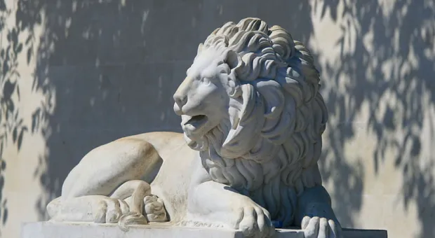 Вход на Матросский бульвар будут охранять мраморные львы