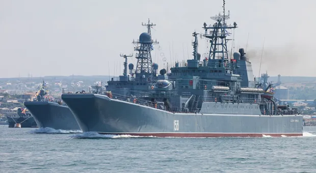 По учебной тревоге поднят Черноморский флот