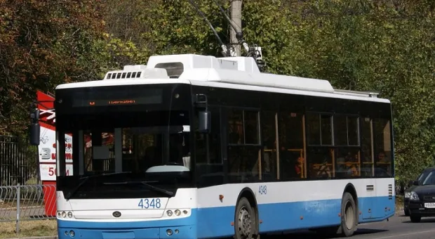 Крымчане поездят в троллейбусах за 14 рублей ещё полгода