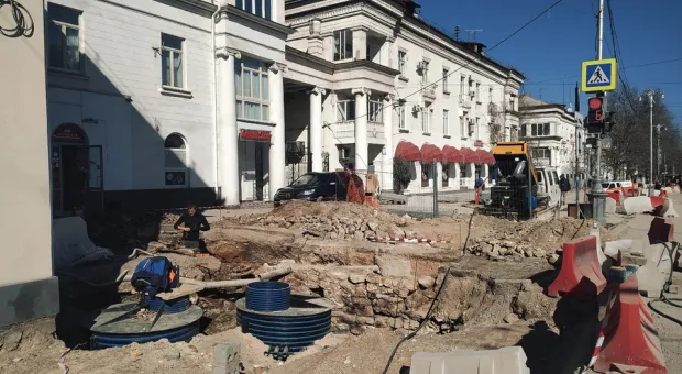 Когда в центре Севастополя закончатся раскопки