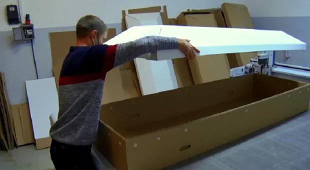 В Севастополе запущено производство картонных гробов 