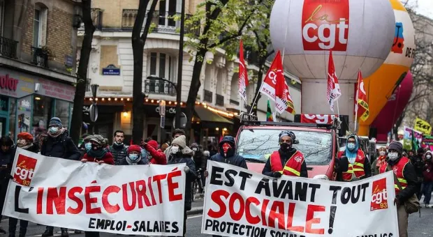 Марши во Франции против нового законопроекта сопровождались актами вандализма 