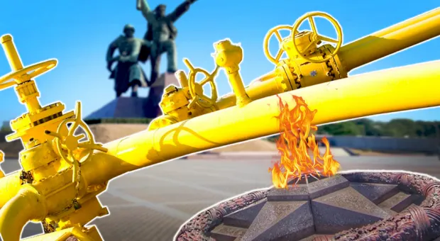 К Вечному огню на Хрустальном в Севастополе проложат трубу