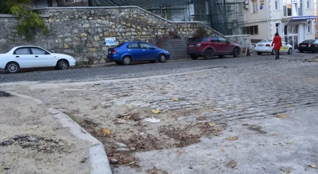 На улице Суворова в Севастополе стартовал масштабный ремонт