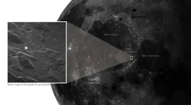 Учёные сняли с Земли фото места высадки американцев на Луне