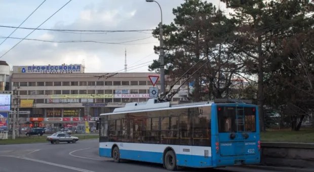 В Крыму водитель троллейбуса стала героиней соцсетей