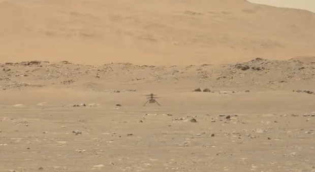 Вертолёт NASA совершил первый полёт на Марсе. Видео
