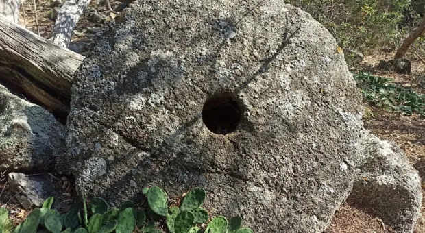 Каменные жернова обнаружили возле Нового Света в Крыму
