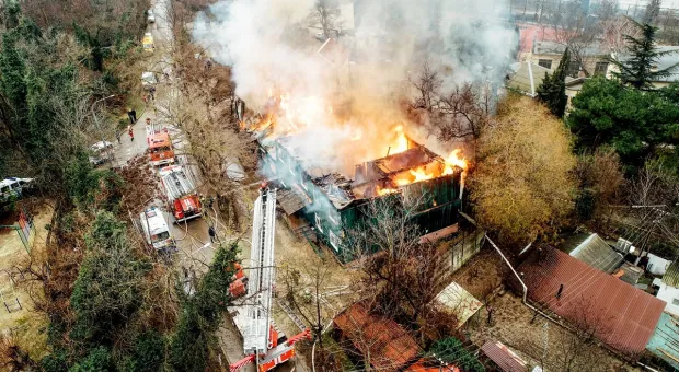Во время страшного пожара в Севастополе пострадали 8 человек 