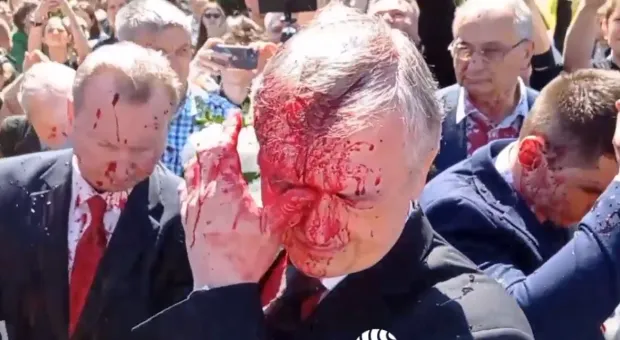 На посла России в Польше напали во время возложения цветов