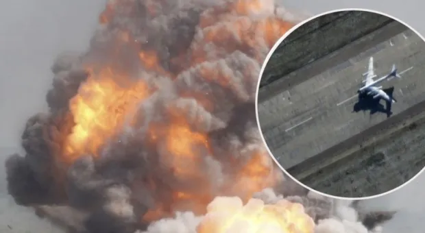 Стратегическую авиабазу атаковал украинский беспилотник