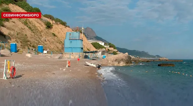 Пляж «Дельфин» в севастопольской бухте Ласпи станет благоустроенным 