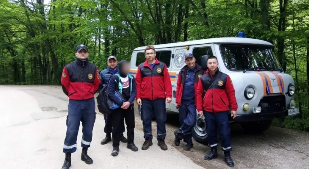 Крымские спасатели нашли туриста из Ялты с другой стороны гор лишь на следующий день