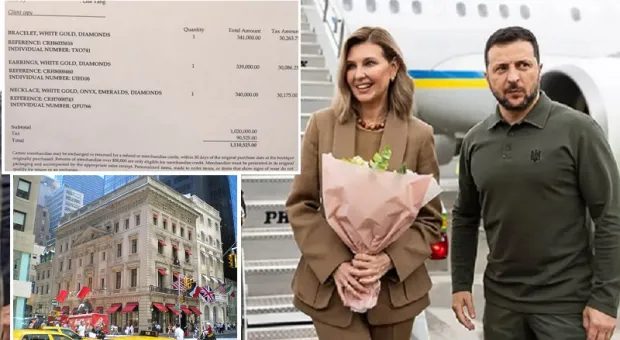 Жена Зеленского тратит миллионы в бутиках за границей