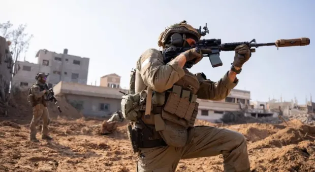 Израильские солдаты в секторе Газа