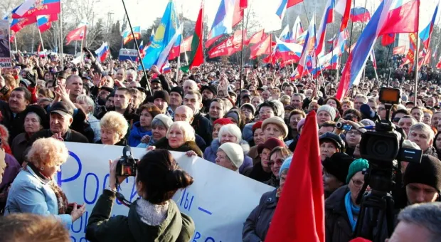 Вчерашний митинг в Севастополе был самым массовым со времен девяностых годов