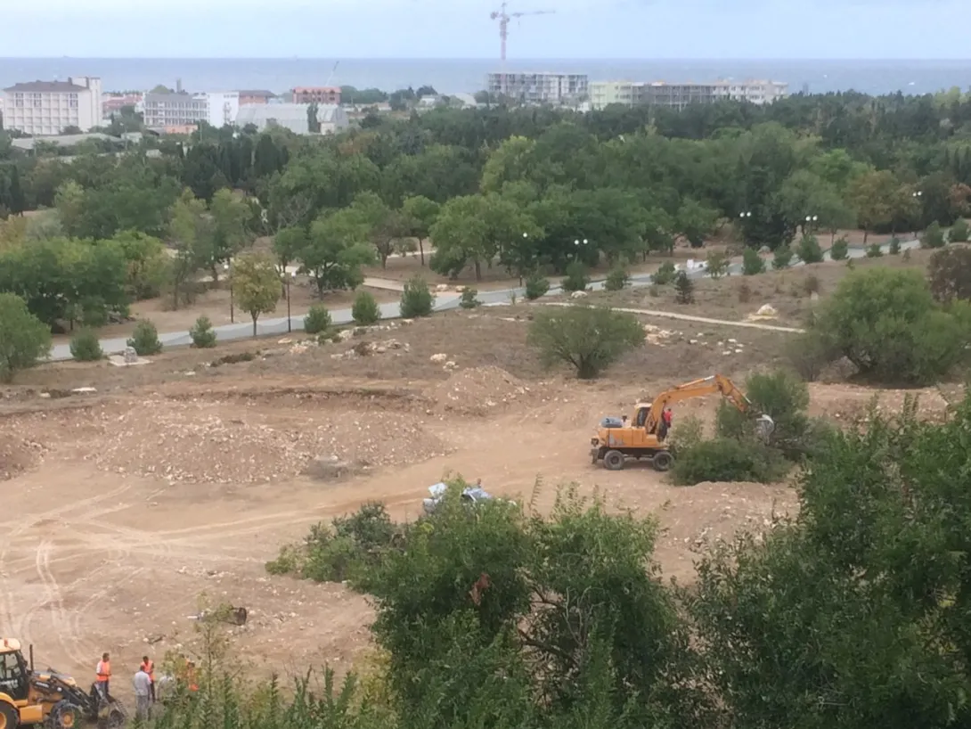 Парк Победы в Севастополе после реконструкции станет в два раза зеленее