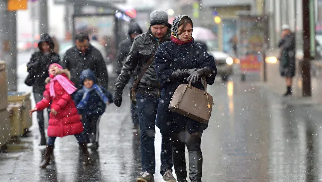 В Московской области выпал первый снег
