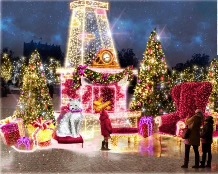 Севастополь к Новому году украсят прошлогодней иллюминацией