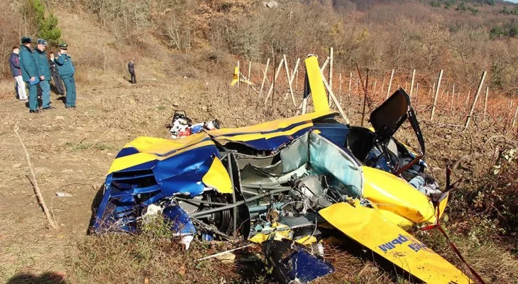Спустя год названа причина страшной воздушной аварии в Крыму