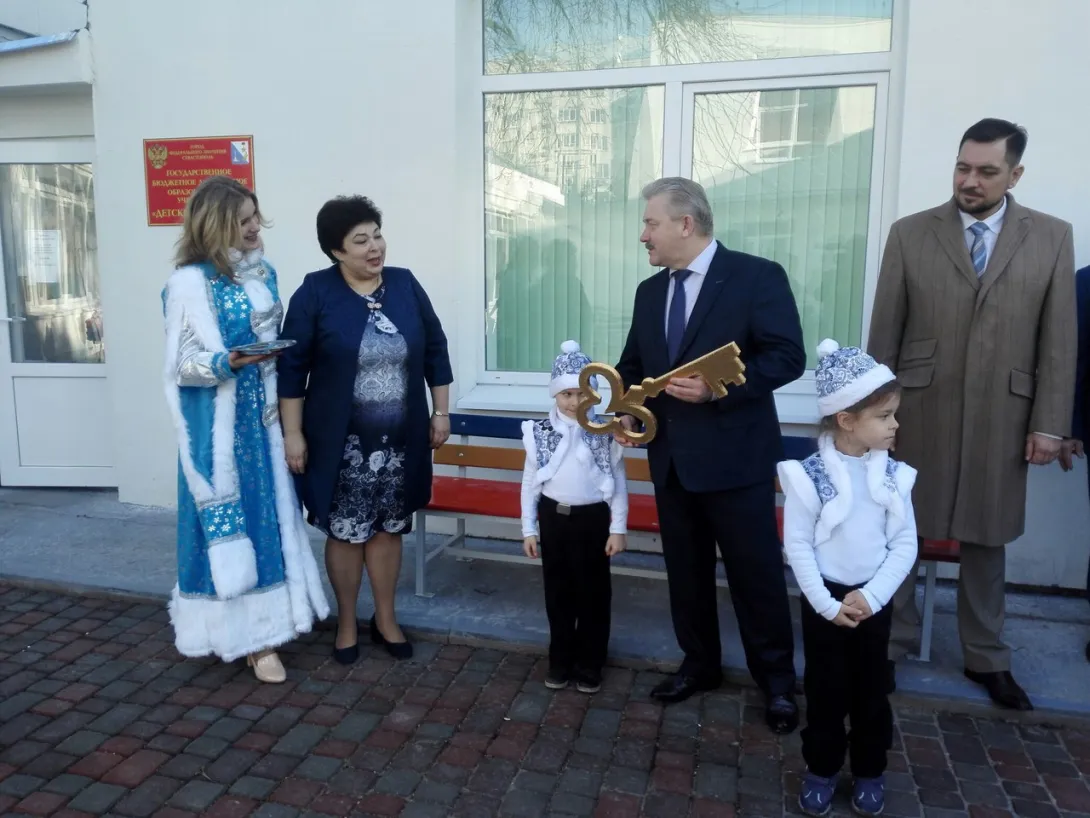 В детском саду Севастополя открылся хай-тек-корпус