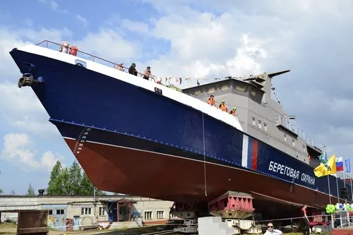 Новый пограничный корабль для Крыма достроят в Севастополе