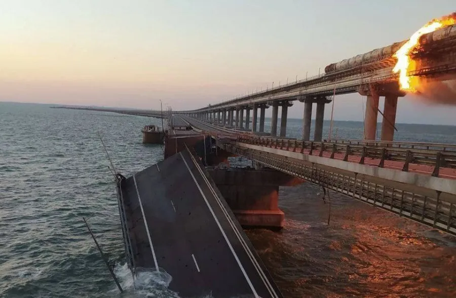 Путин признал ЧП на Крымском мосту терактом украинских спецслужб