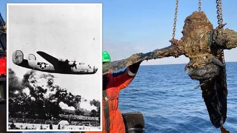 В море нашли бомбардировщик, считавшийся потерянным навсегда