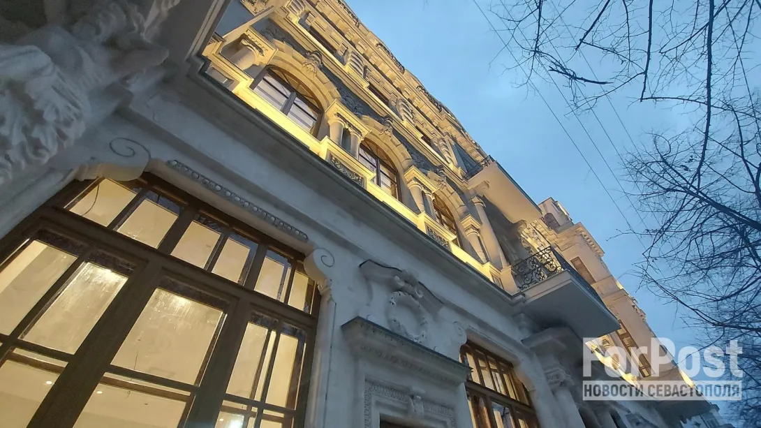 В Севастополе сушат отреставрированный художественный музей 