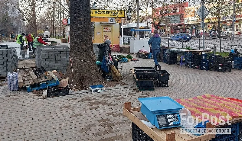 Севастополь готовится к демонтажу незаконных торговых объектов