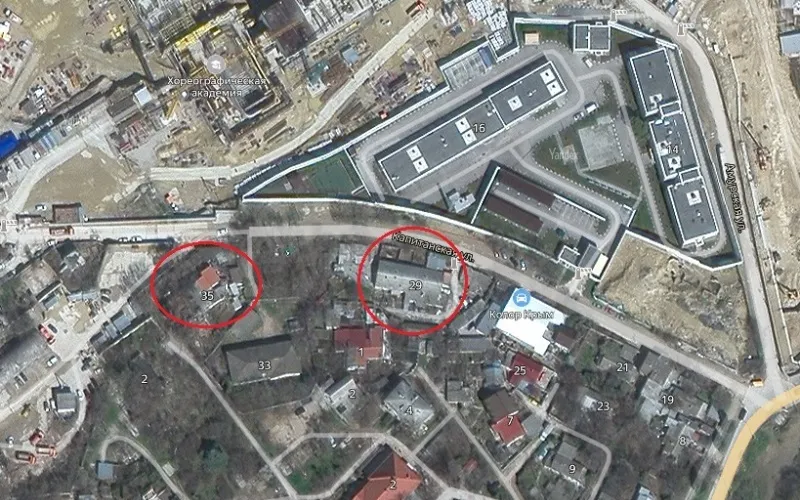 Два жилых дома в центре Севастополя попали под изъятие в государственную собственность