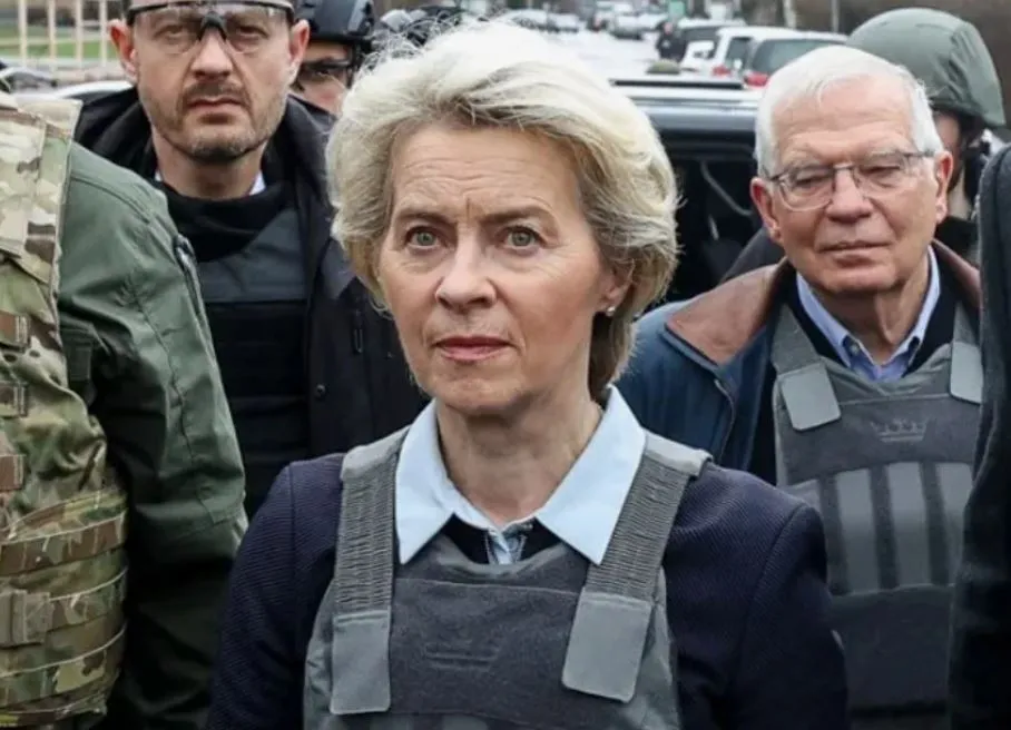 Глава Еврокомиссии Урсула фон дер Ляйен прибыла в Киев 