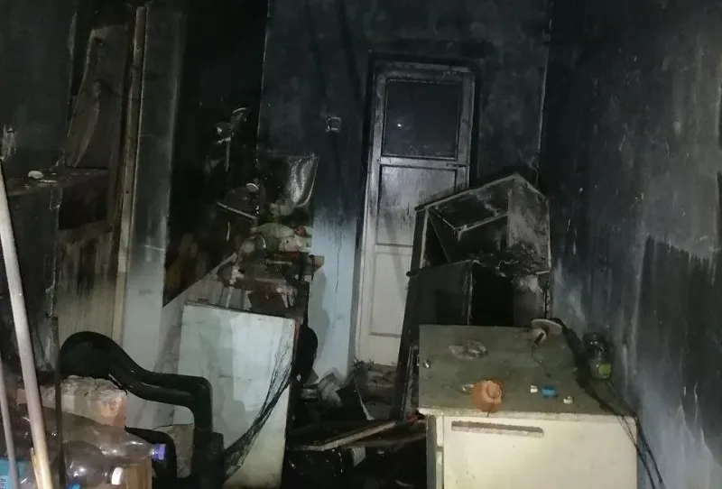 Две крымских семьи остались без жилья из-за пожаров