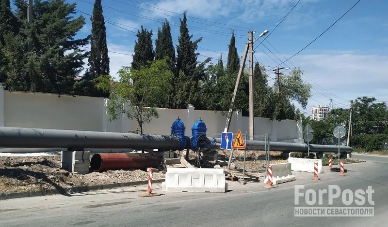 В Севастополе грядёт ремонт магистрального водовода для 30 тысяч потребителей