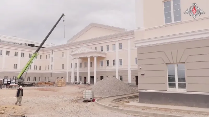 В Севастополе показали новый военный госпиталь
