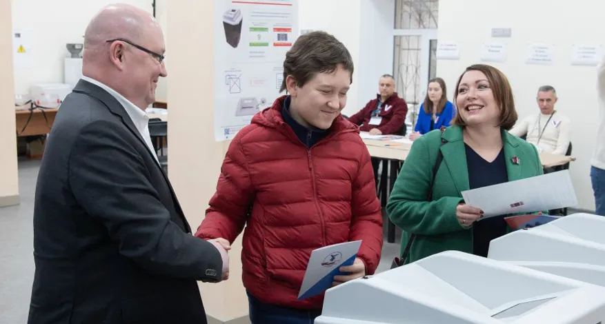 Севастополь активно голосует на выборах Президента России