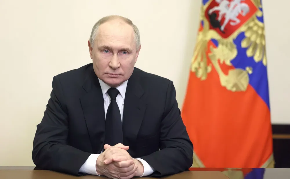Обращение Путина к россиянам после теракта в «Крокус Холле»