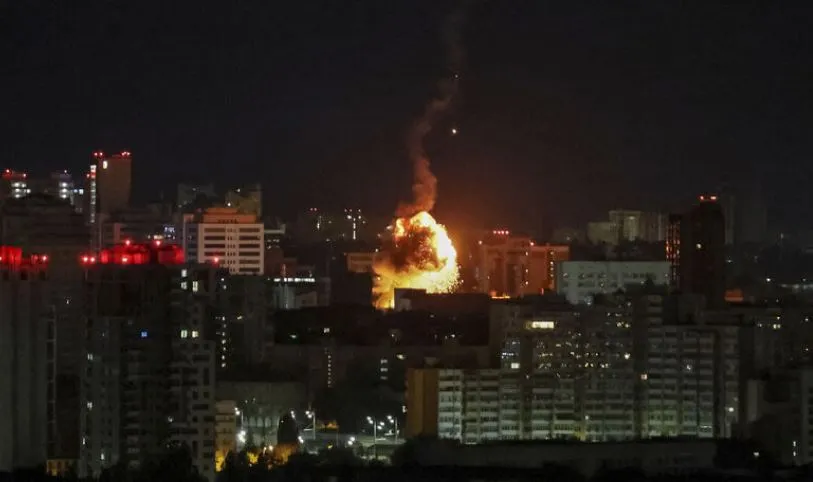 В Киеве произошла серия взрывов 